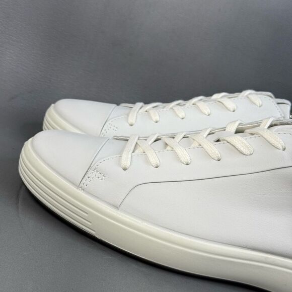 ECCO Soft 7 City Sneaker SHOES White men’s size 11-11.5 - Picture 5 of 10
